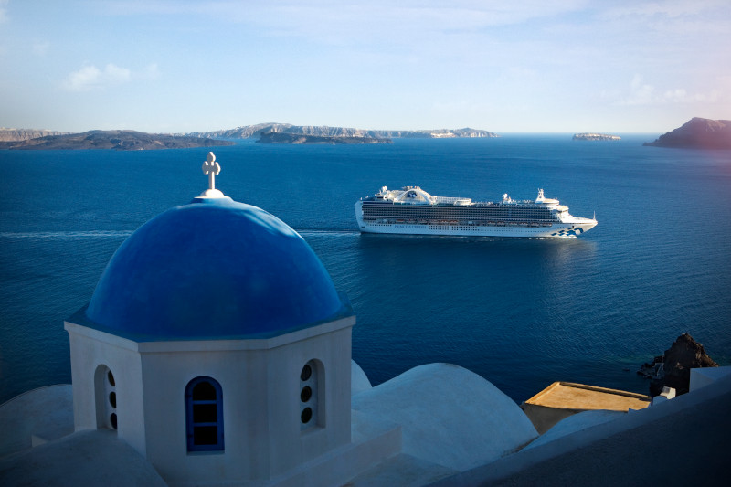 Emerald Princess in Greece